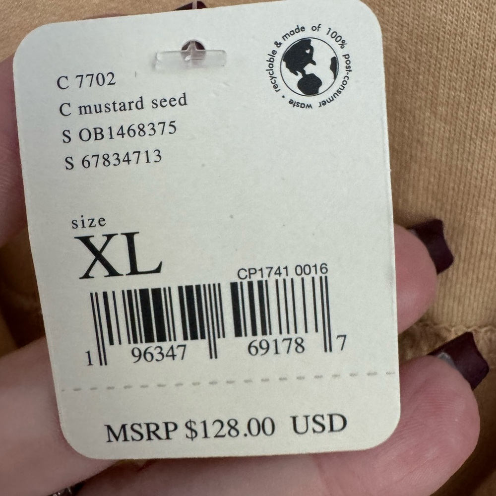 Free People “Ruby” Oversized Shacket in Beige - Picture 13 of 14